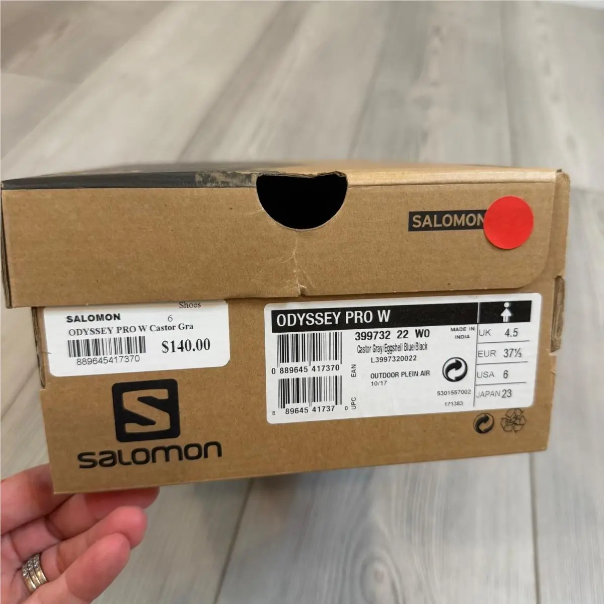 Salomon shoes - Salomon Odyssey Pro W - Odyssey Pro - Gray 11