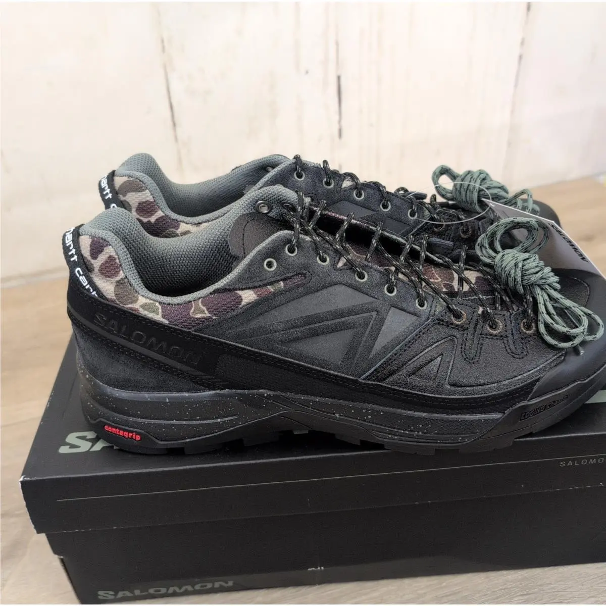 Salomon shoes - Carhartt WIP x Salomon X-ALP - 491655 - Black, Manufacturer: Black 1