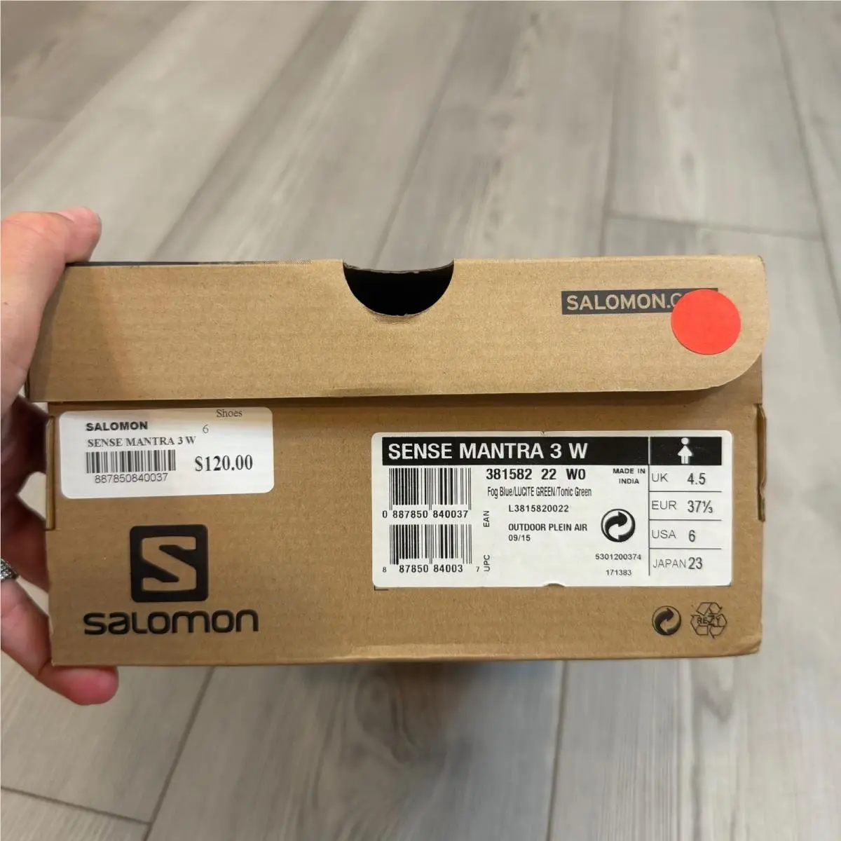 Salomon shoes - Salomon Sense Mantra 3 W - Blue 10