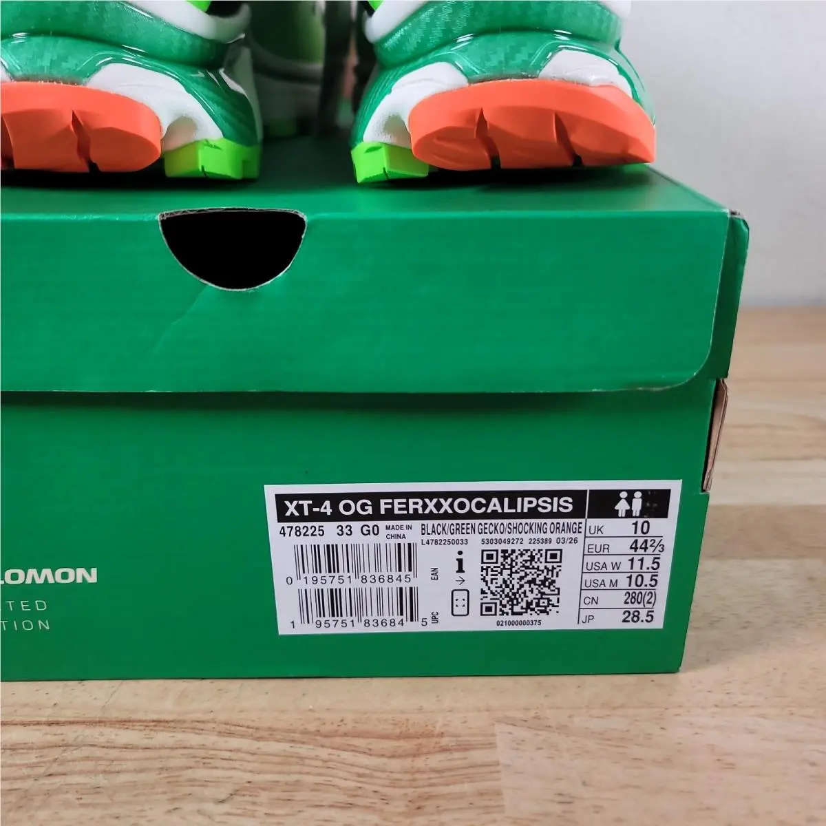 Salomon shoes - Salomon XT 4 - L47822500 - Green 8