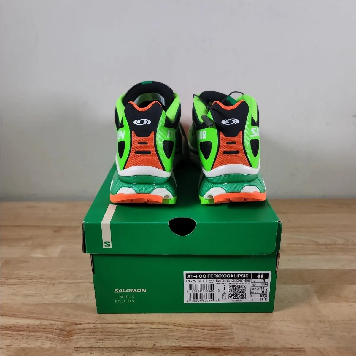 Salomon shoes - Salomon XT 4 - L47822500 - Green 5