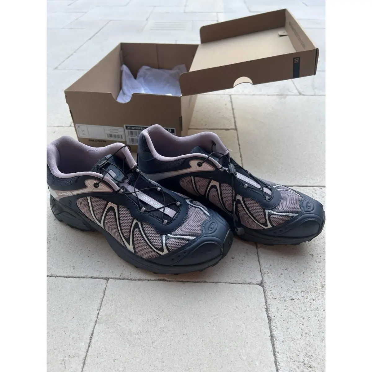 Salomon shoes - Salomon XT Whisper - Whisper - L49099000 - Icy Pink/Black/Footwear Silver 0