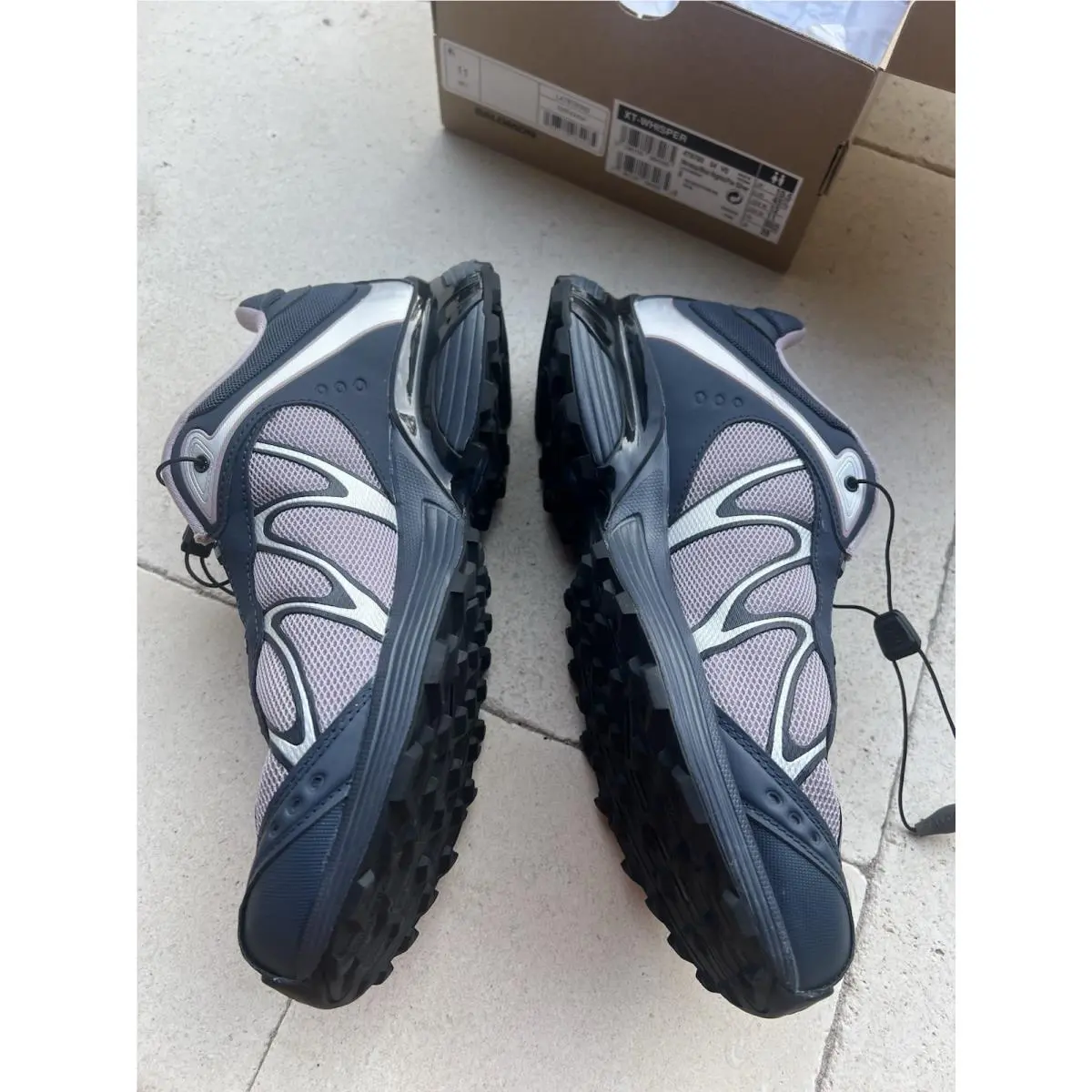 Salomon shoes - Salomon XT Whisper - Whisper - L49099000 - Icy Pink/Black/Footwear Silver 1