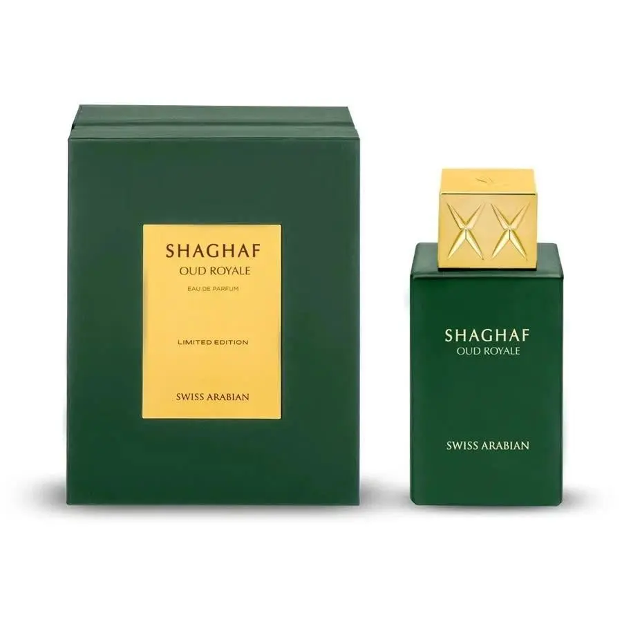 Swiss Arabian Shaghaf Oud Royale Edp 2.5 oz 75ml Unisex Perfume Box