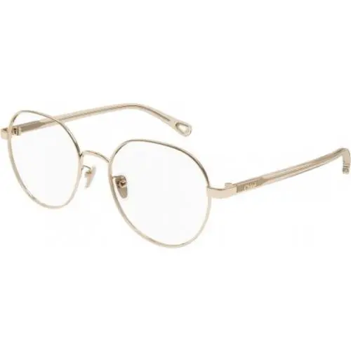 Chloe CH 0246OA Eyeglasses 002 Gold by Chloé
