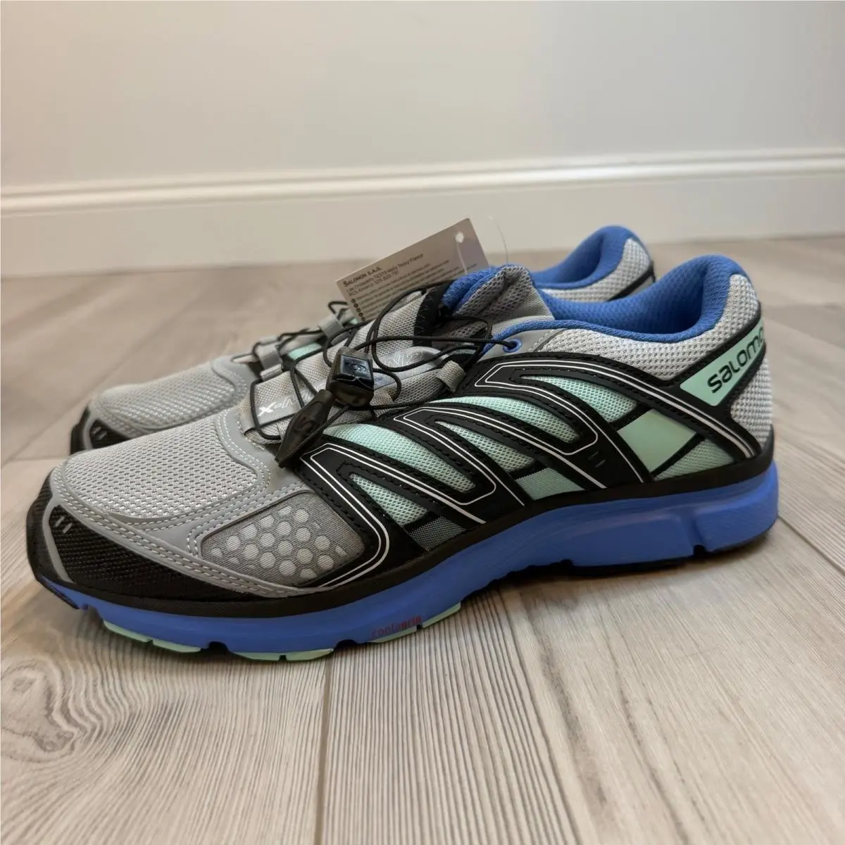 Salomon X-mission 2 W Womens Trail Running Shoes Blue Grey L36948600 10.5
