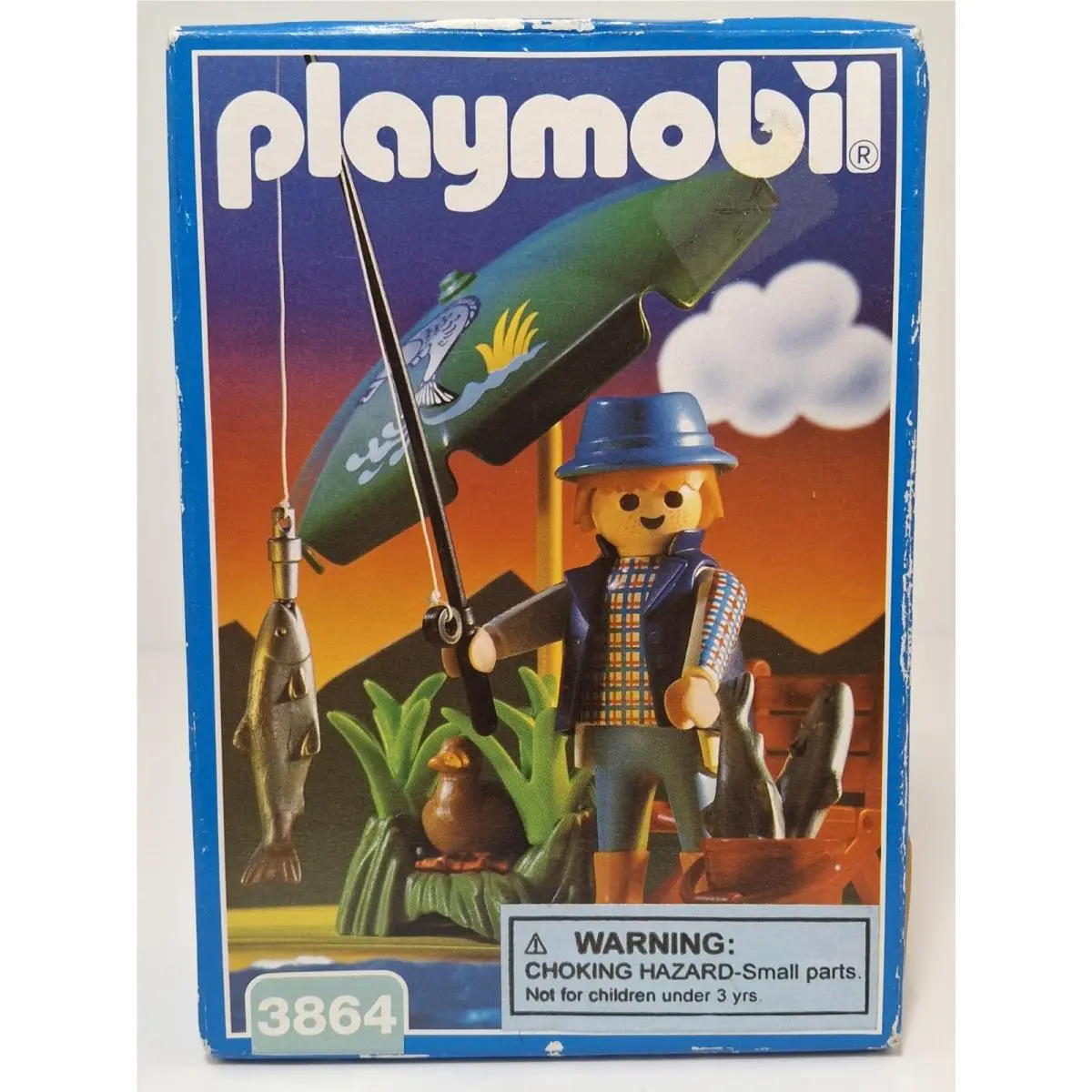 1996 Playmobil Set 3864 Fisherman Angler