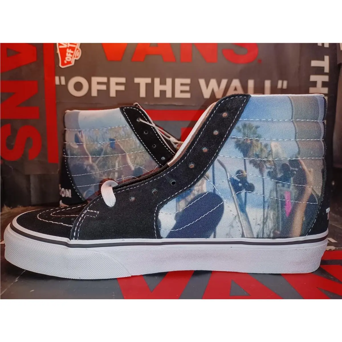 Vans Sk8-Hi Moca Frances Stark Poets On The Pyre Sneakers Men`s 6 VN0A5KRHA55