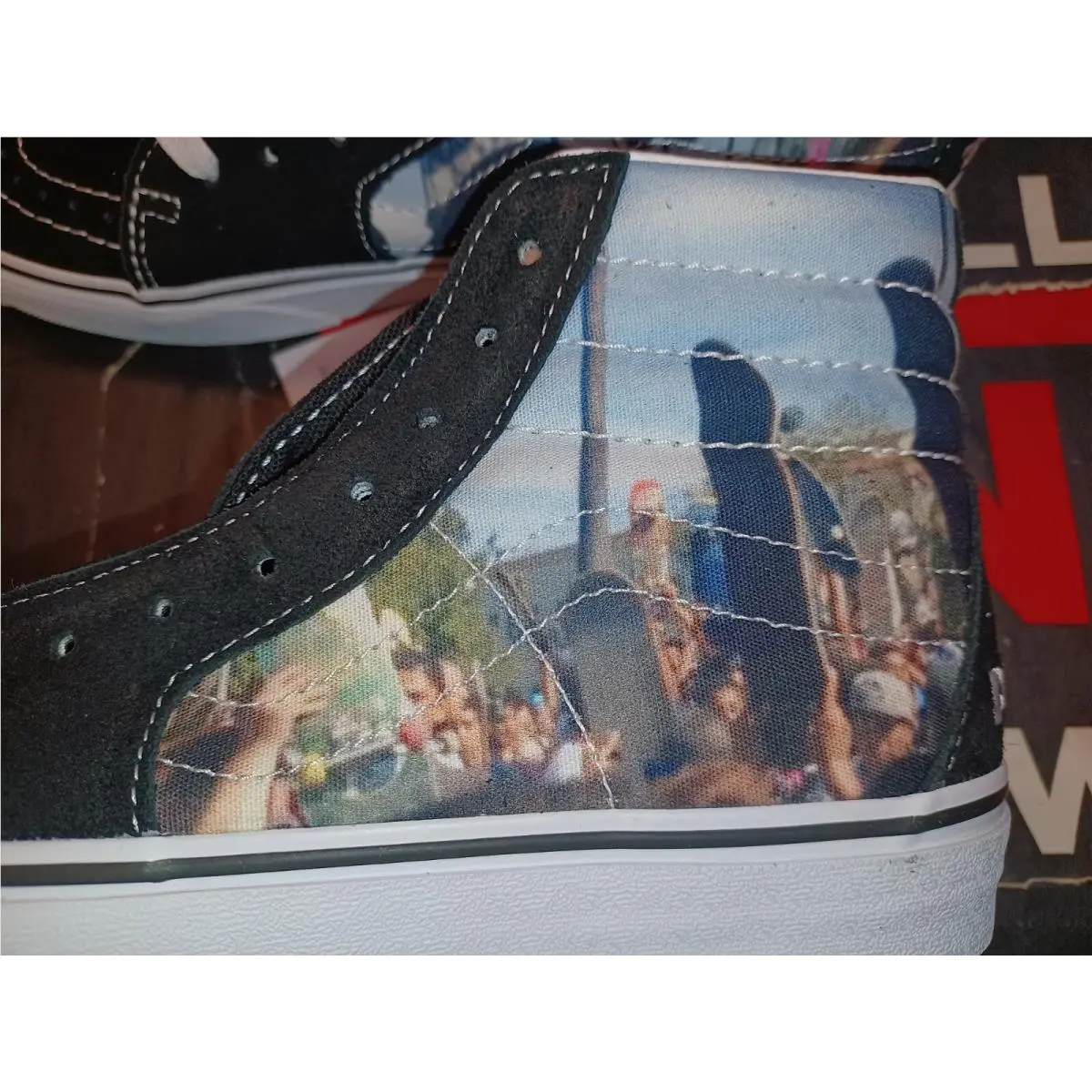 Vans shoes - Sk8-Hi - VN0A5KRHA55 - Black Blue 1