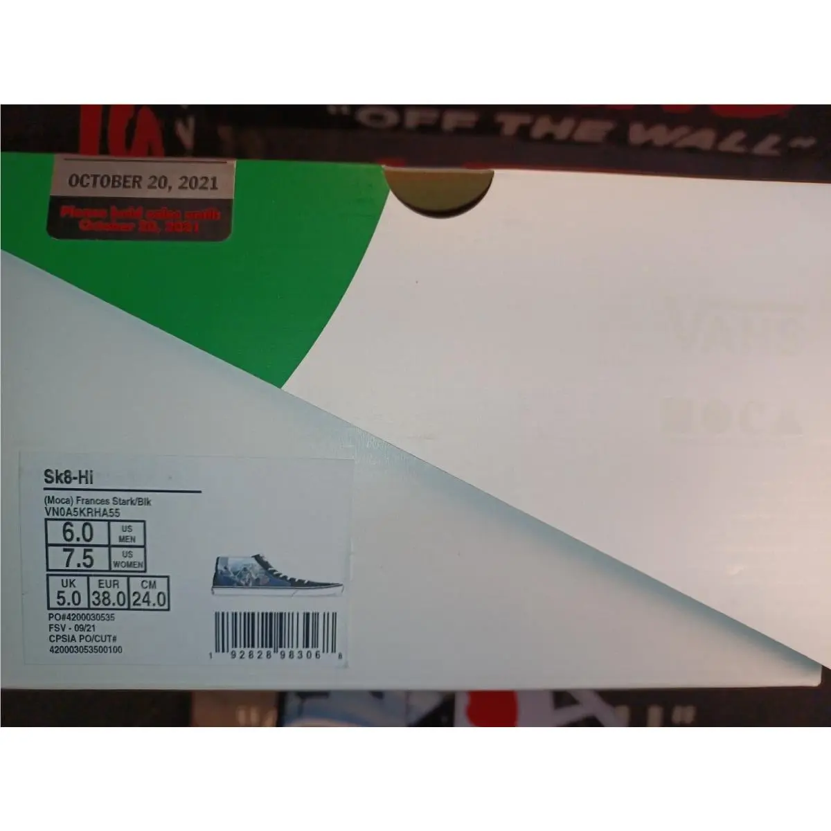 Vans shoes - Sk8-Hi - VN0A5KRHA55 - Black Blue 12