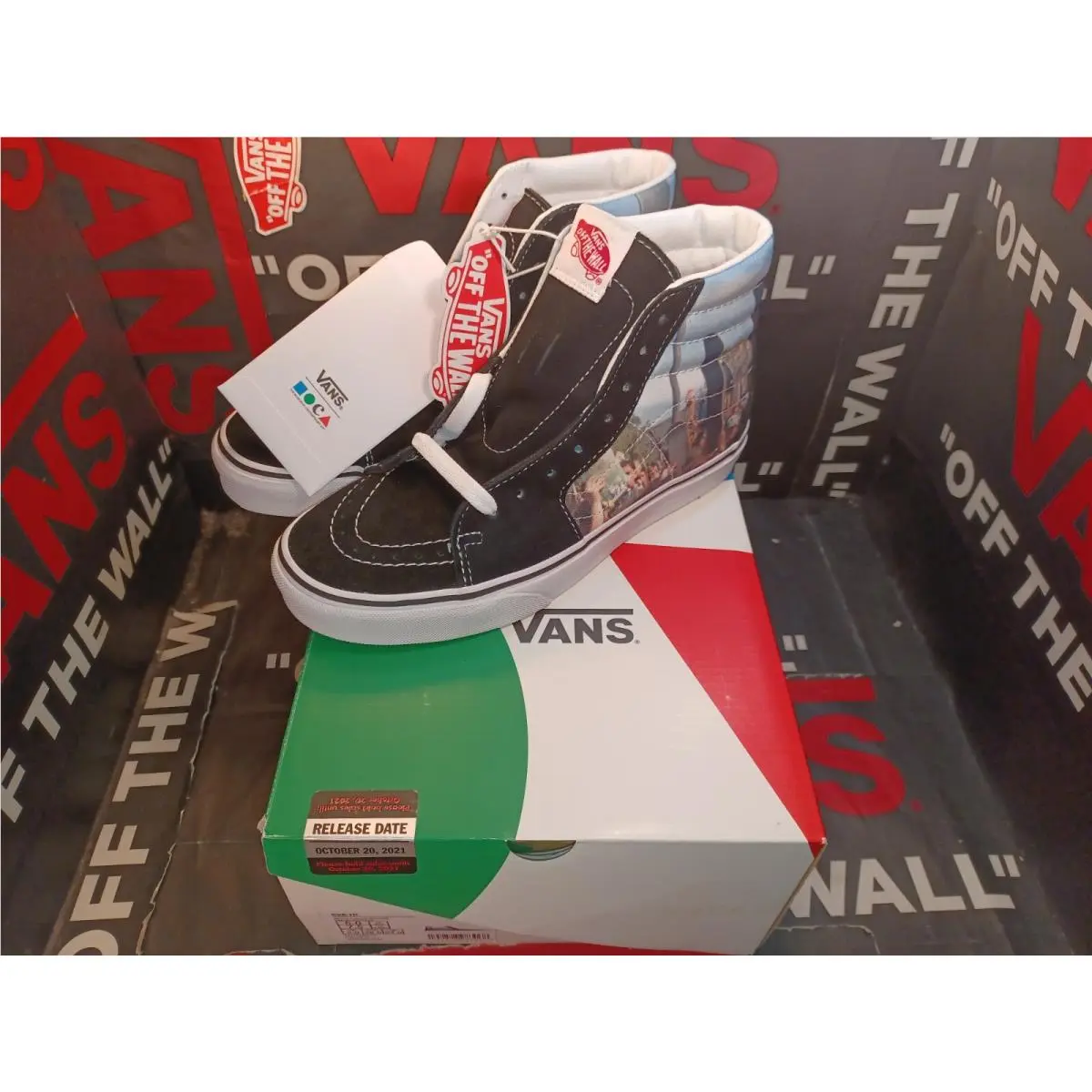 Vans shoes - Sk8-Hi - VN0A5KRHA55 - Black Blue 22
