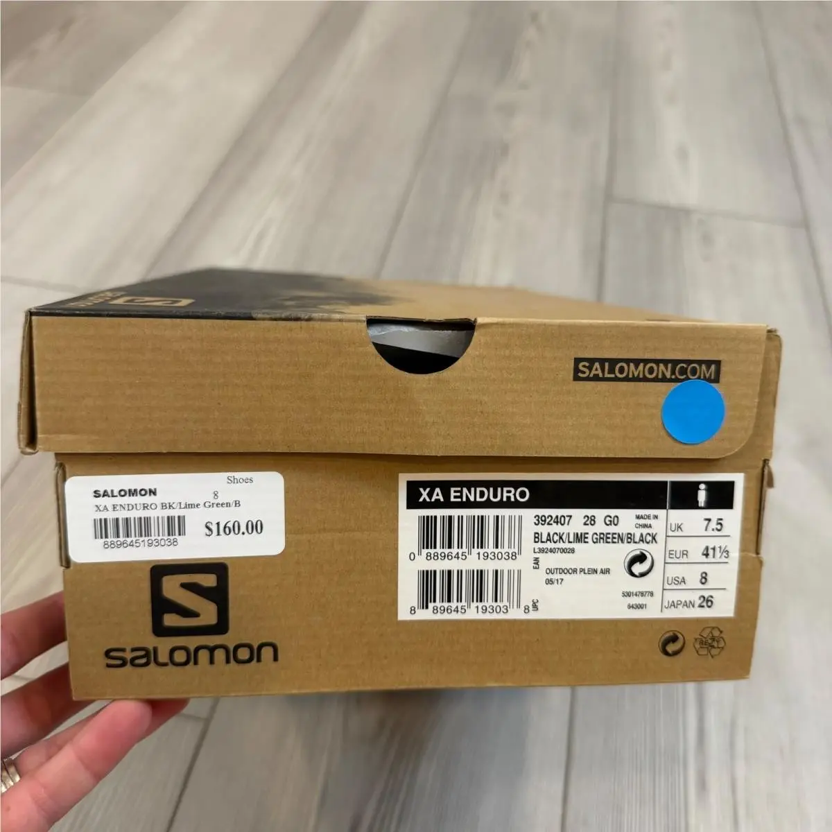 Salomon shoes - Salomon XA Enduro - Enduro - Black 10