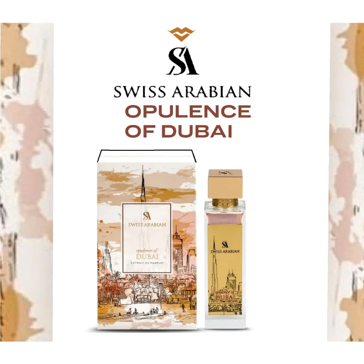 Opulence Of Dubai For Men and Women Extrait De Parfum 100ml by Swiss Arabian