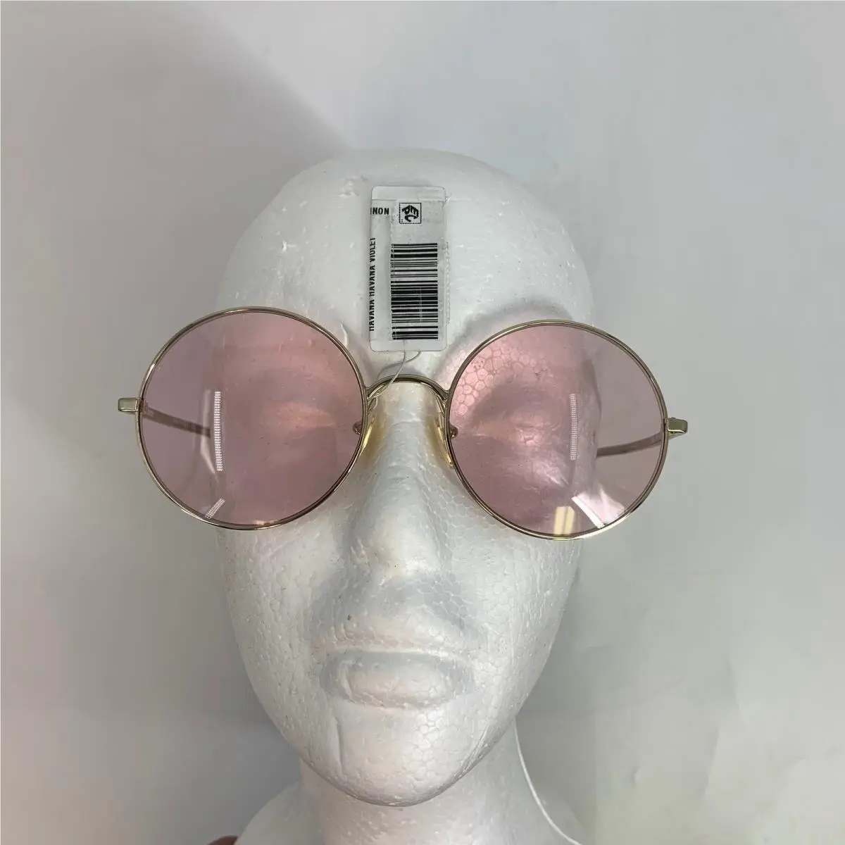 Chloé CH0042S Gold Round Sunglasses Pink Lens Designer Frames Italy 56 20 145