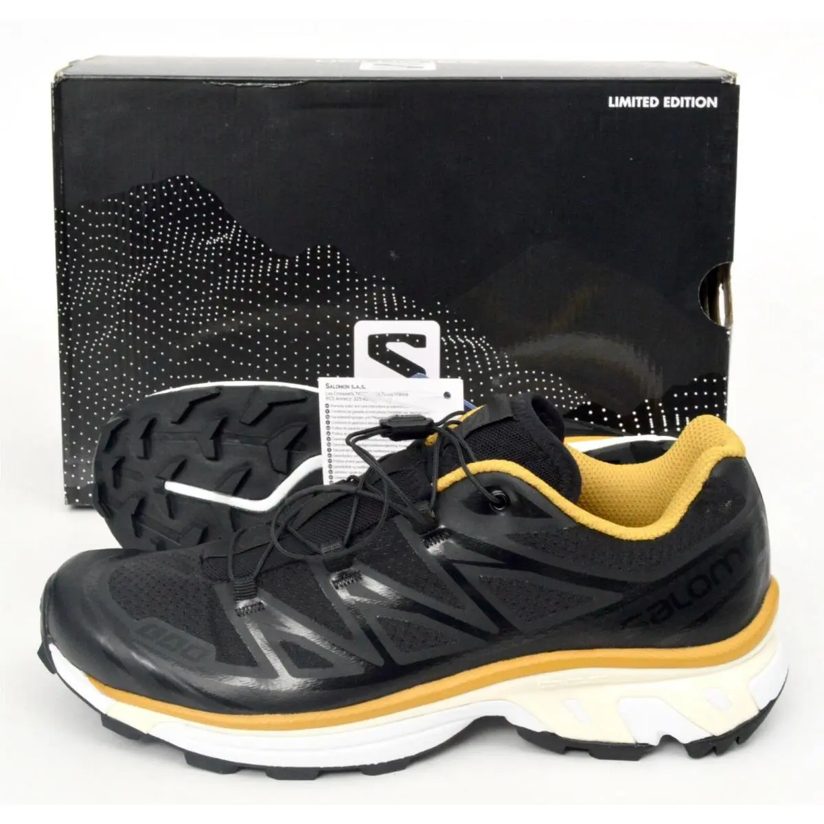 Salomon XT-6 Fumito Ganryu Quicklace Low Tops Unisex Outdoor Shoes 8 41