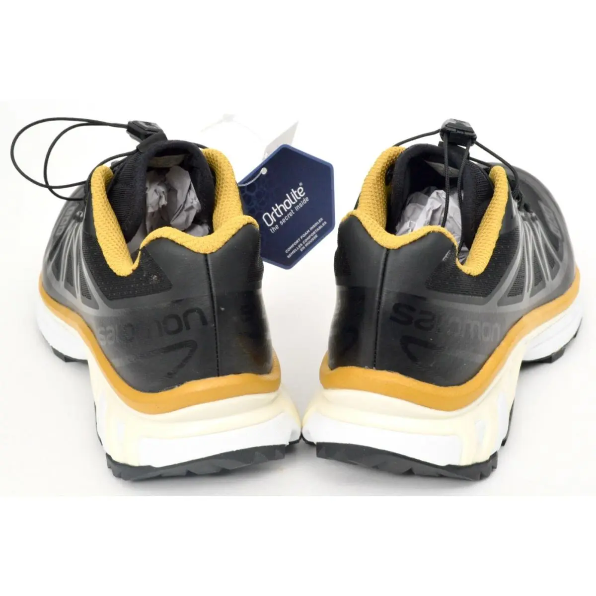 Salomon shoes - XT-6 - Black and Yellow 2