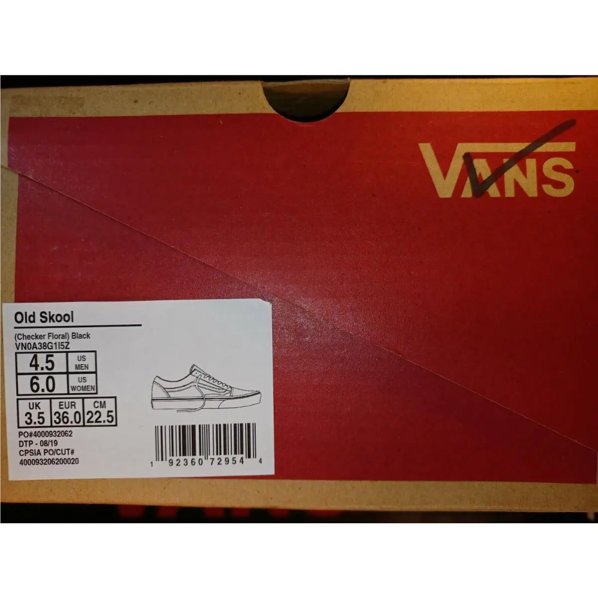 Vans shoes - VANS Off The Wall - Off The Wall - VNOA38G1I5Z - Black 0