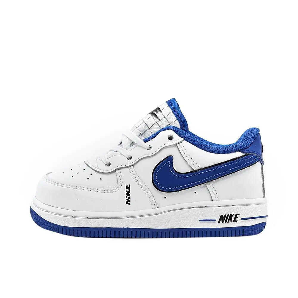 Toddler`s Nike Force 1 LV8 White/white-black-game Royal DO3808 100