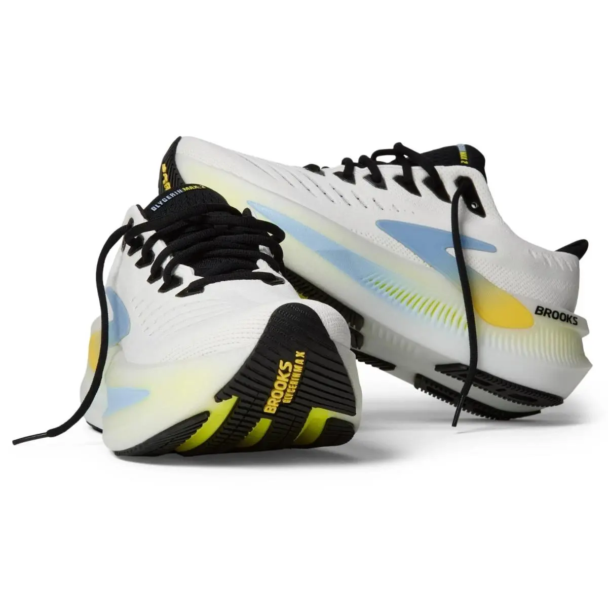 Brooks shoes - Brooks Glycerin Max - Glycerin Max - Bright White/Black/Nightlife 1