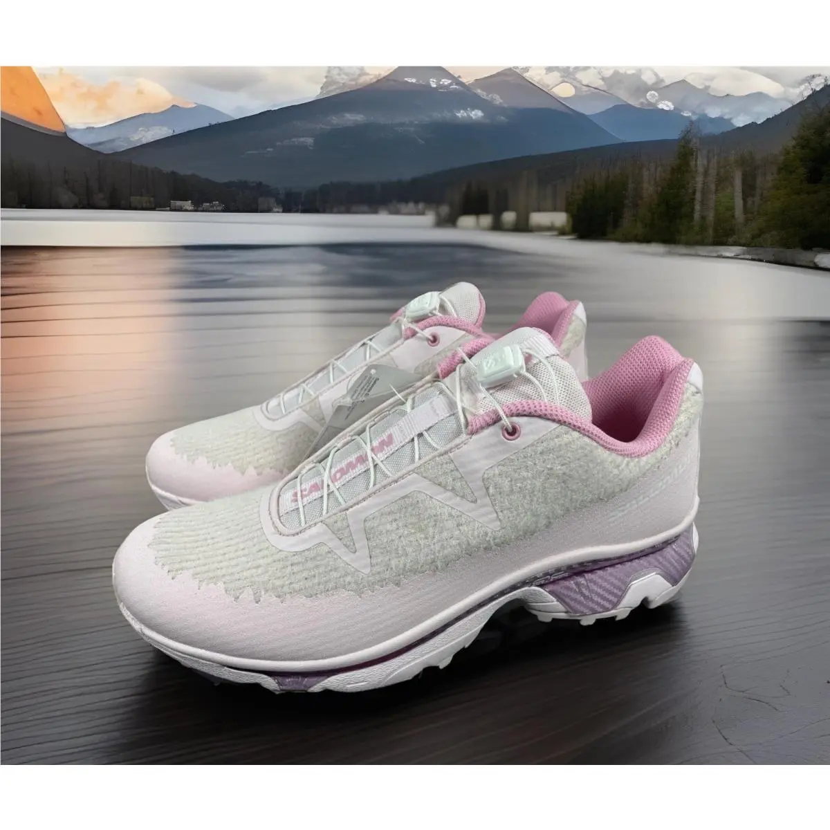 Salomon x Phileo Collab XT-SP1 • Pink White Sneakers Shoe • Men’s Size 11.5