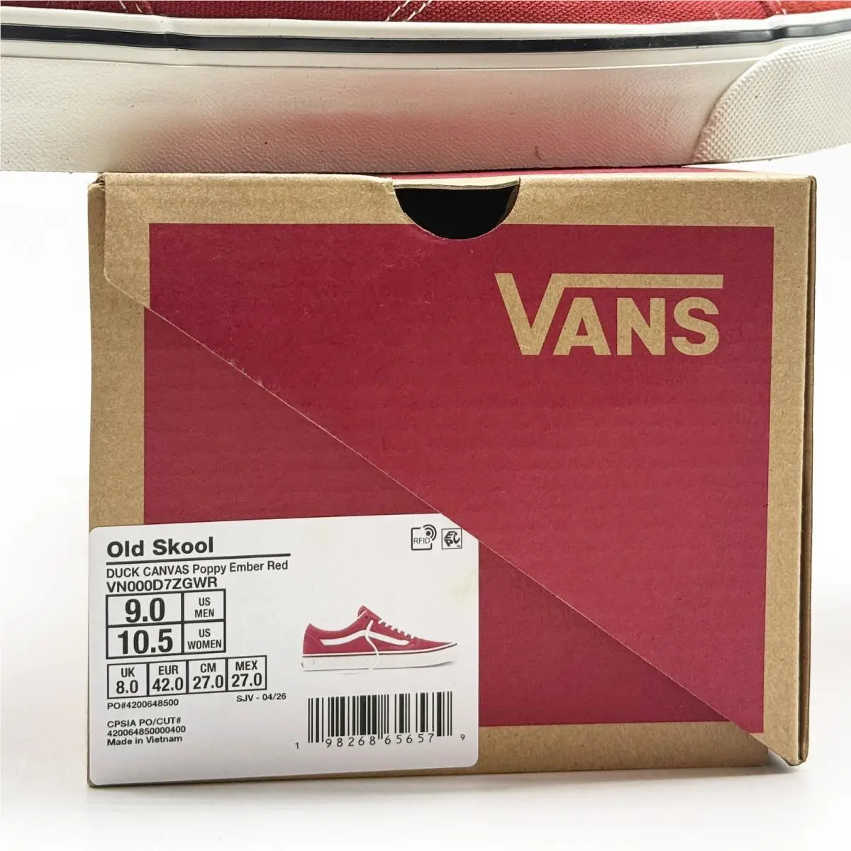 Vans shoes - OLD SKOOL - OLD SKOOL - Red 11