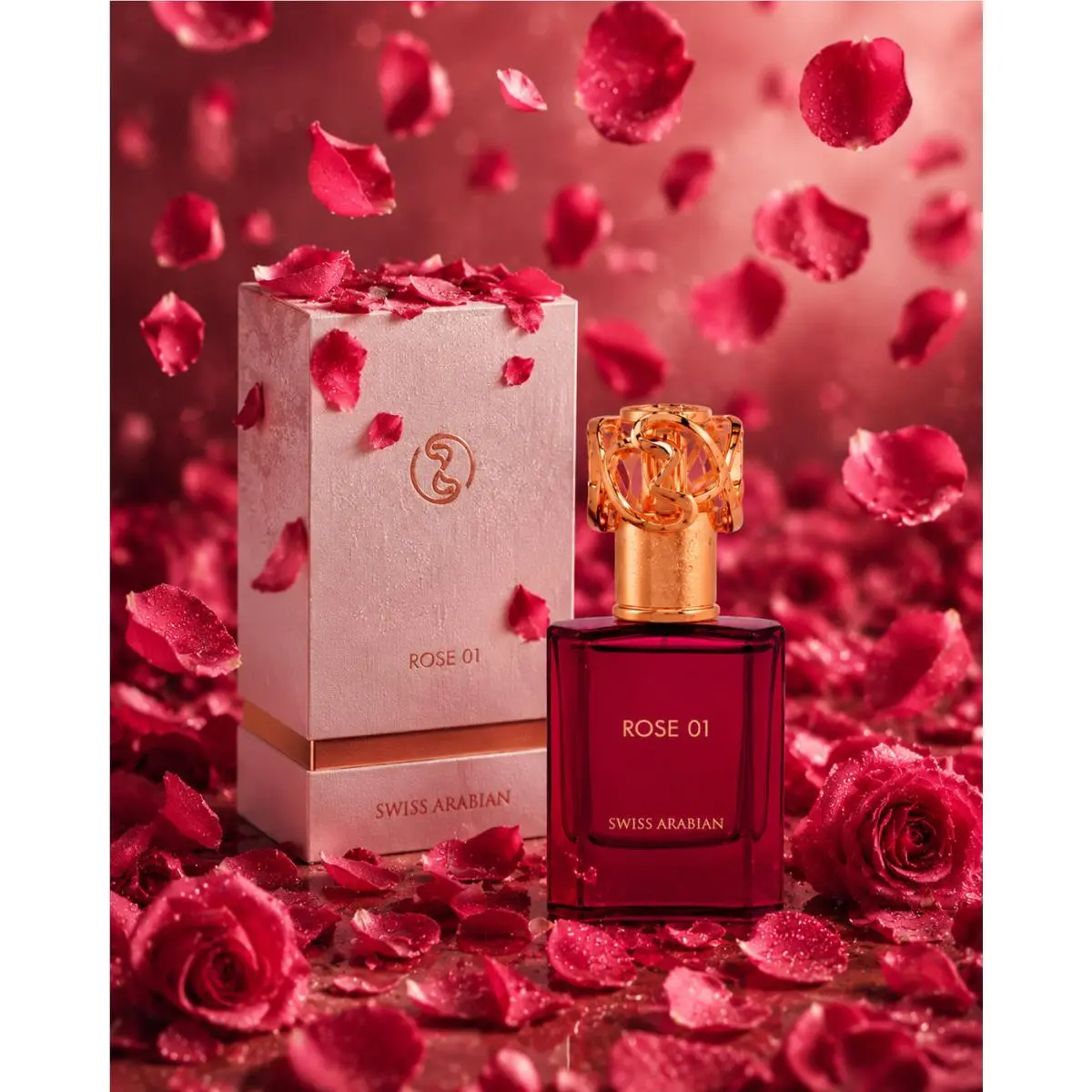 Swiss Arabian Rose 01 Edp Spray Fragrance - 1.7 Fl Oz 50 ml