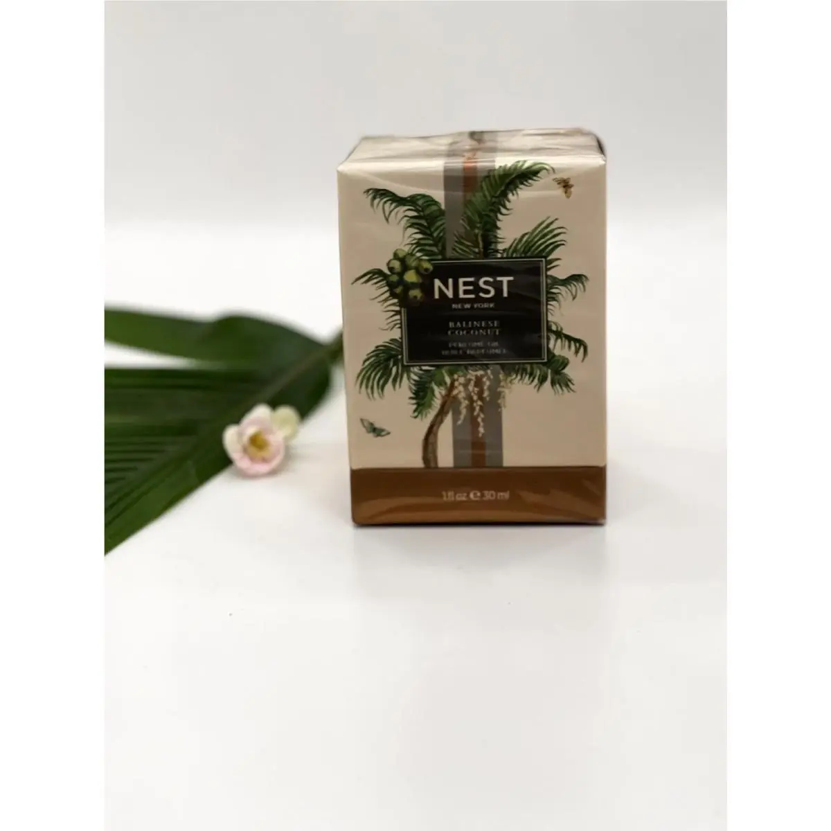 Nest York Balinese Coconut Perfume Oil 1 oz Dropper Bottle