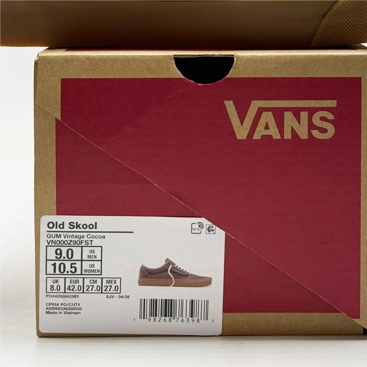 Vans shoes - VN0A4BW21NU - VN0A4BW21NU - Brown 4