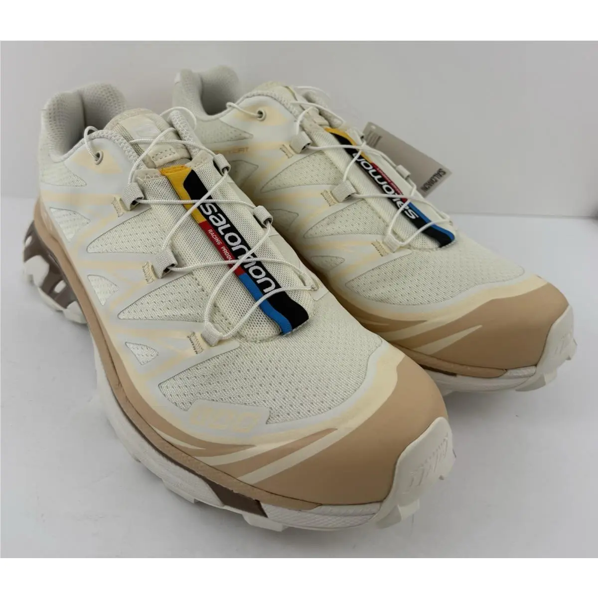 Salomon XT-6 x Aritzia Vanilla Ice Acorn Hazelnut Sneakers Mens 9.5 Womens 10.5