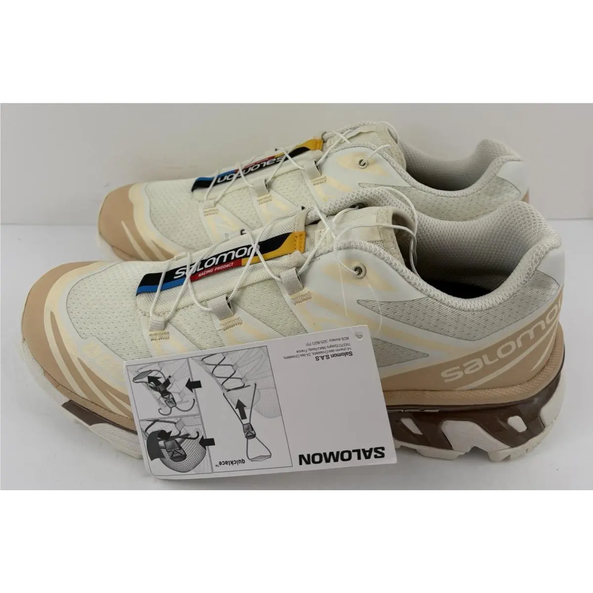 Salomon shoes - Salomon XT-6 - 475120 - Vanilla Ice Acorn Hazelnut 1