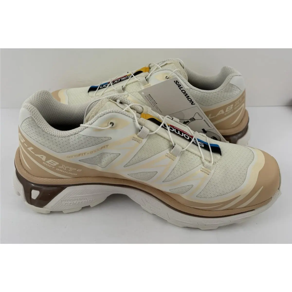 Salomon shoes - Salomon XT-6 - 475120 - Vanilla Ice Acorn Hazelnut 2