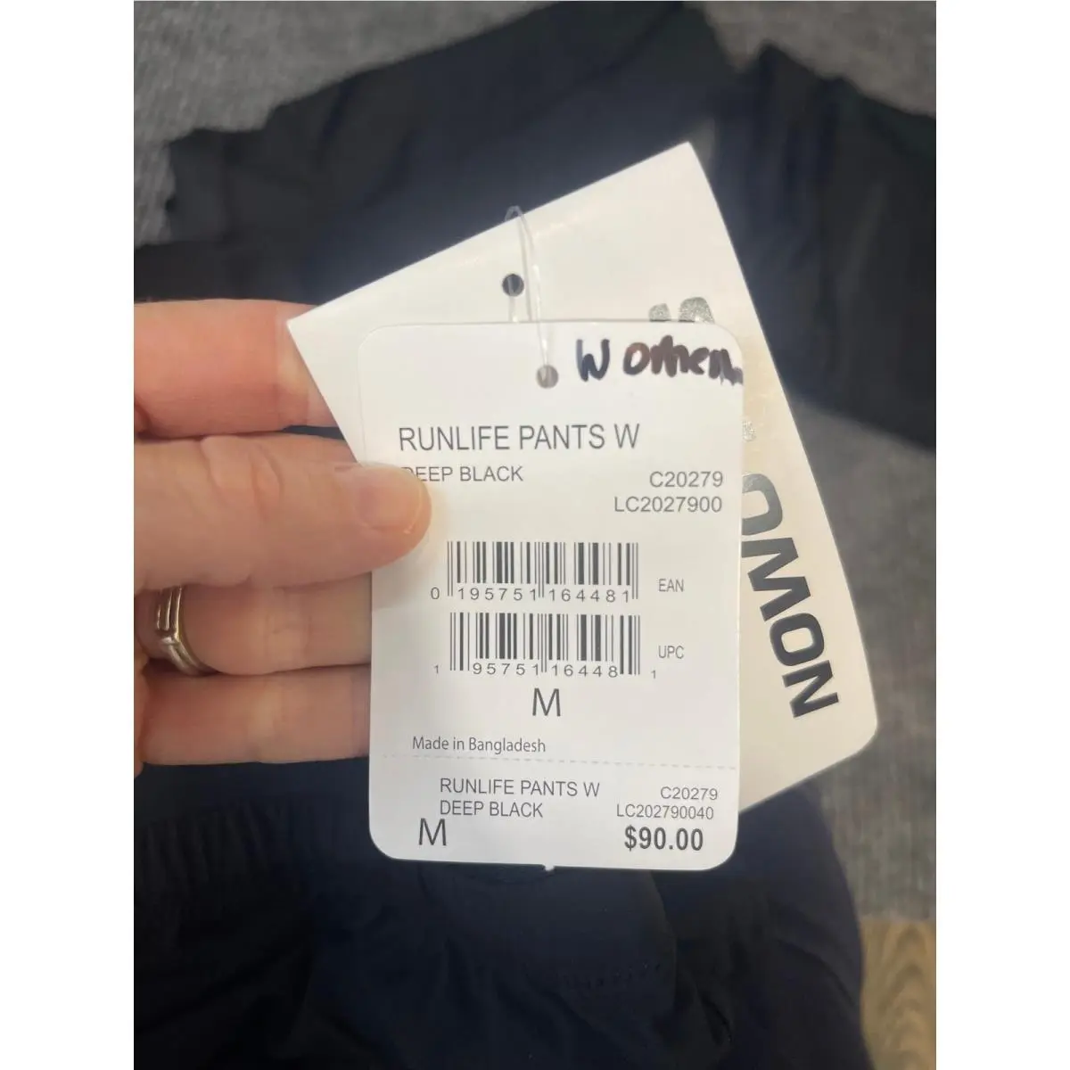 Salomon clothing - Black (UPC: 195751164481) 4