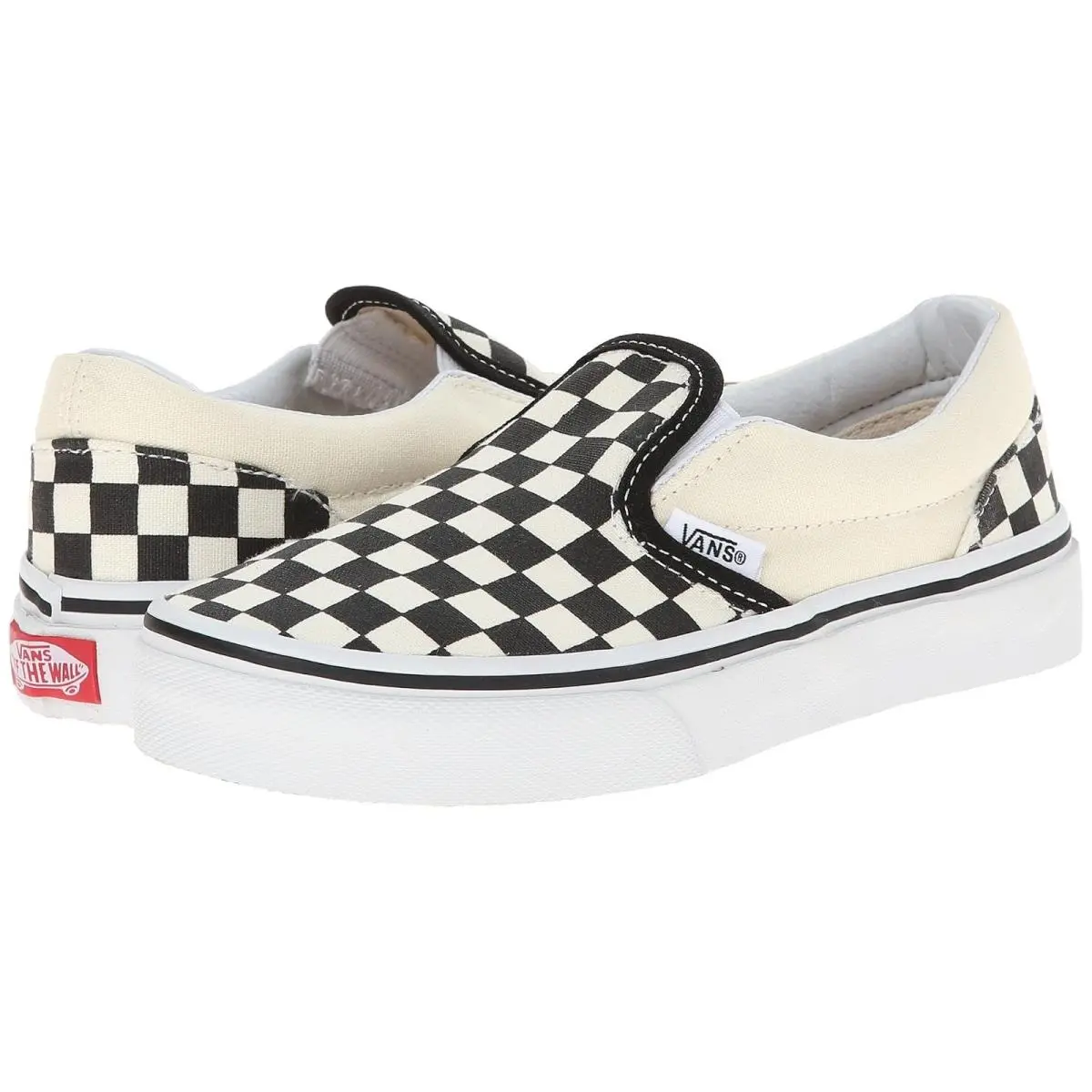 Vans shoes - (Checkerboard) Black/Pewter 19