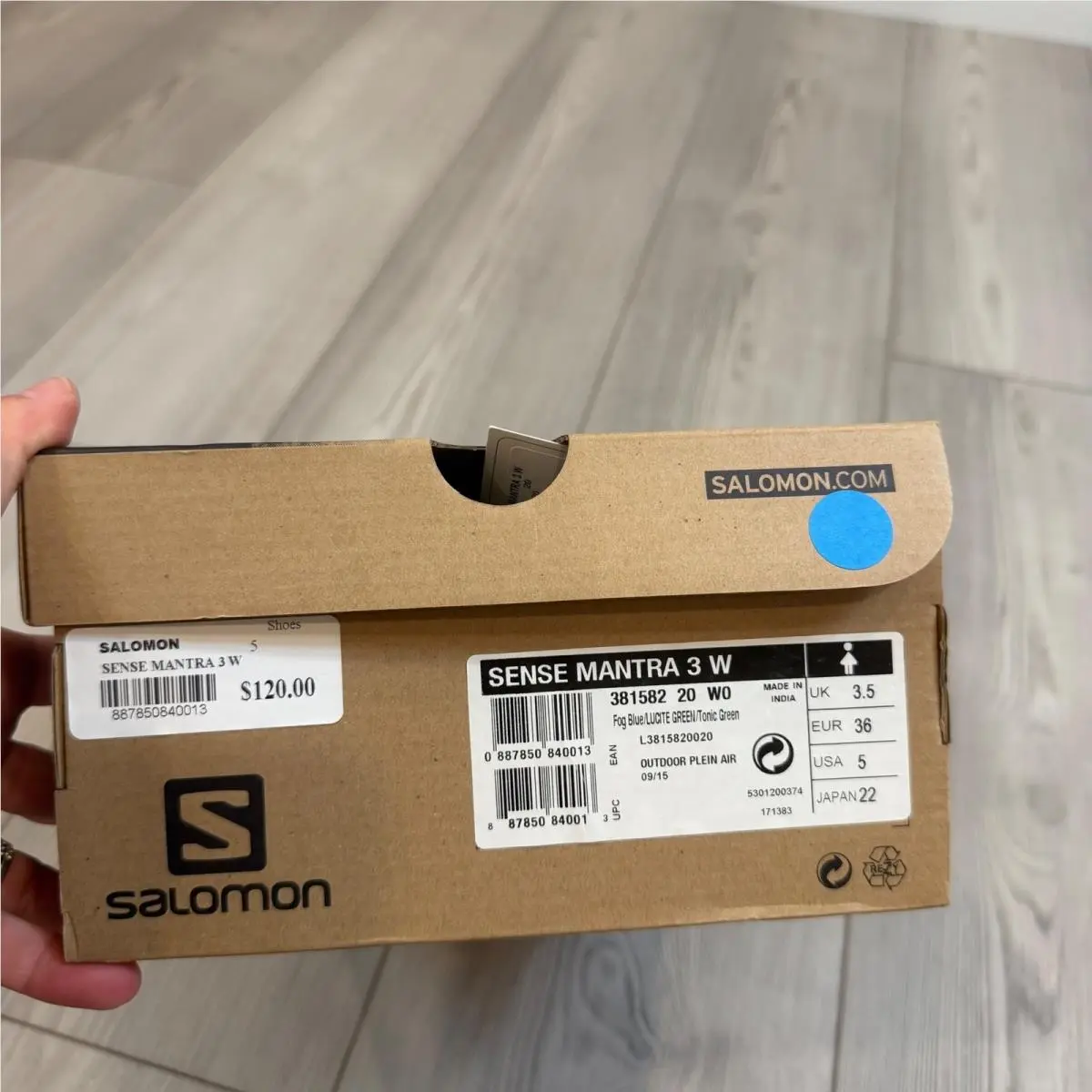Salomon shoes - Salomon Sense Mantra 3 W - Blue 10