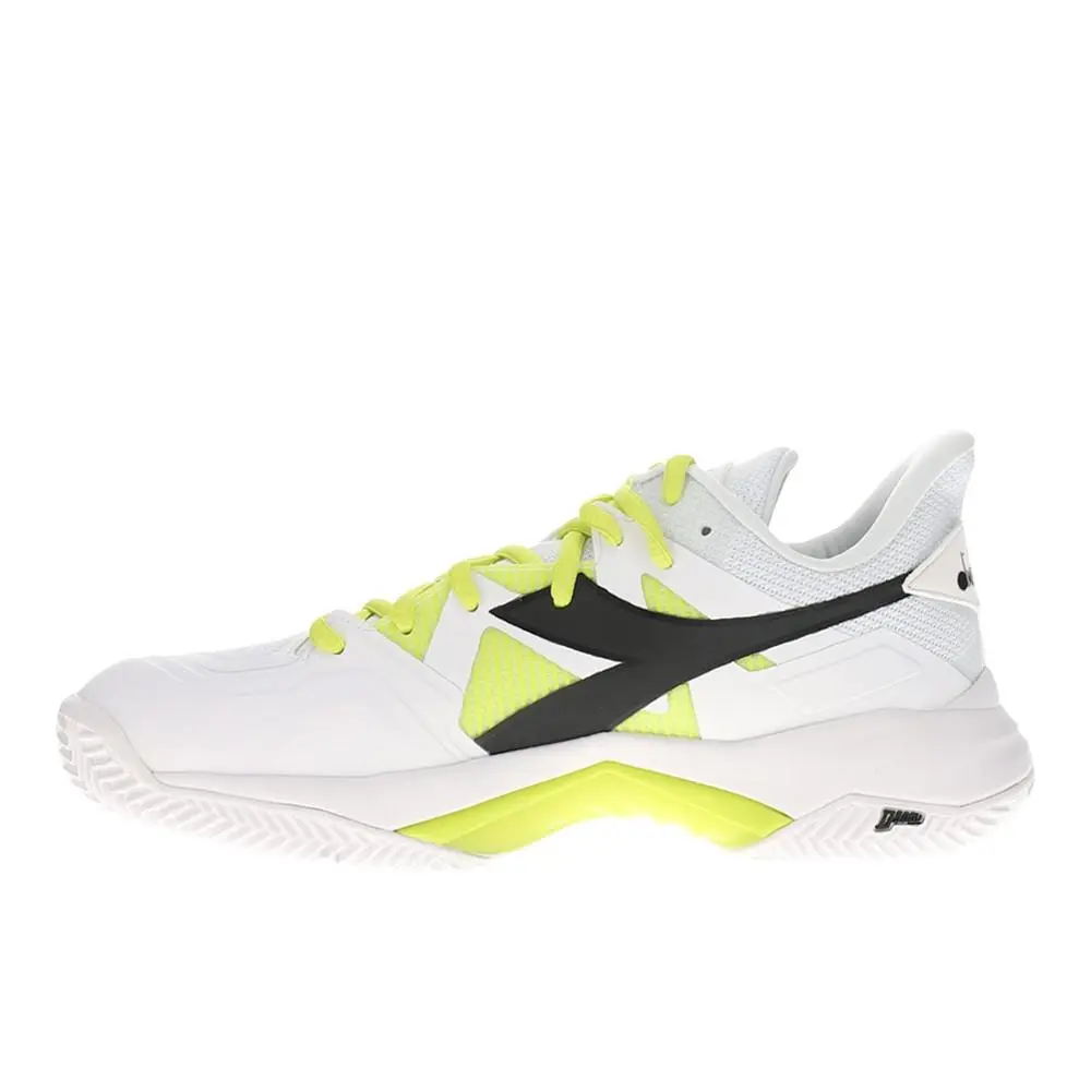 Diadora shoes - diadora B.Icon 2 Clay Tennis - 179107-D0619 - White, Yellow 6