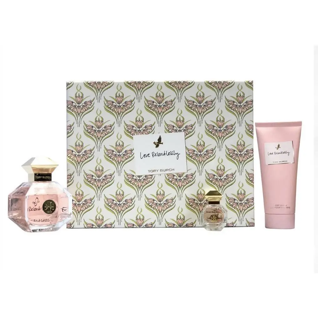 Tory Burch Love Relentlessly 3pc Set Gift- Rare