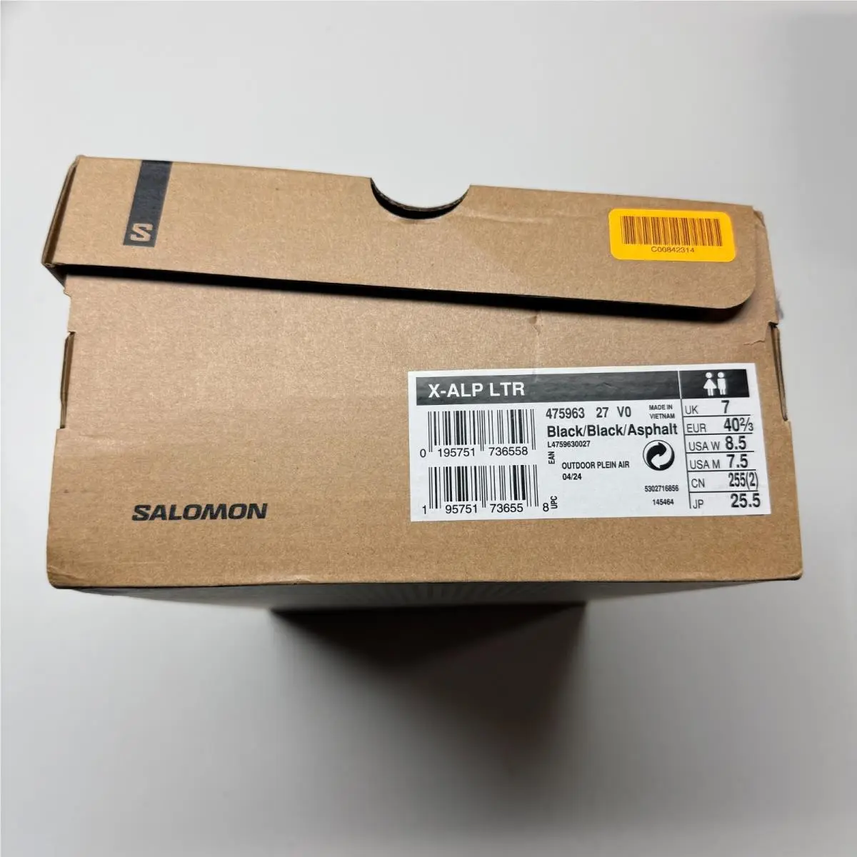 Salomon shoes - Salomon X Alp - Alp - L47596300 - Black 8