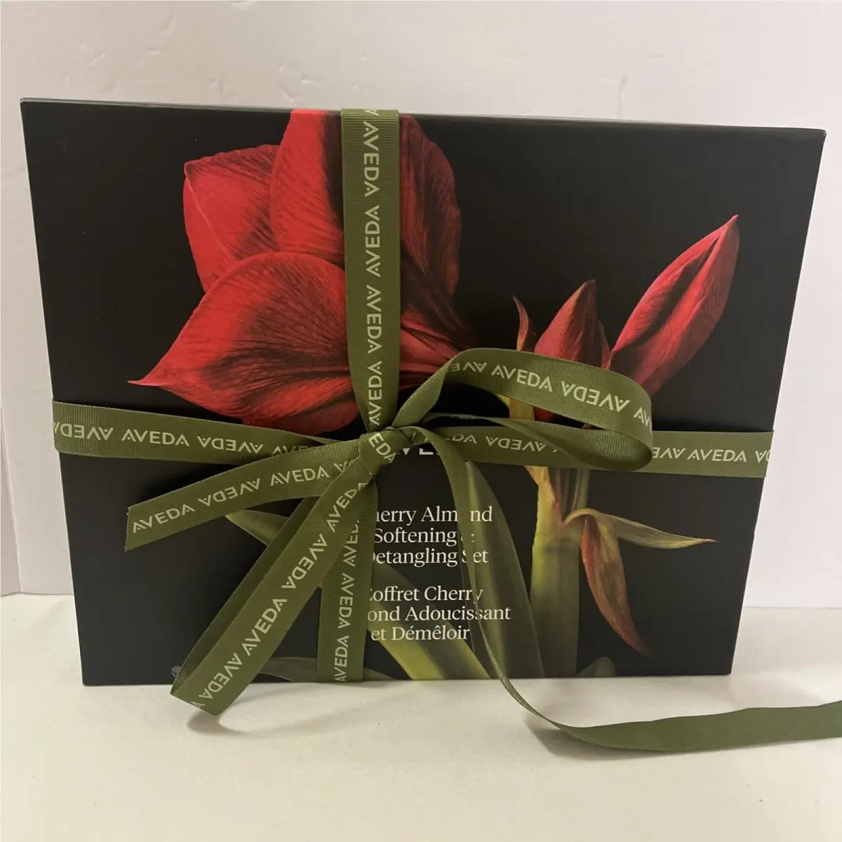 Shampoo and Conditioner Cherry Almond Detangling Box Set by Aveda