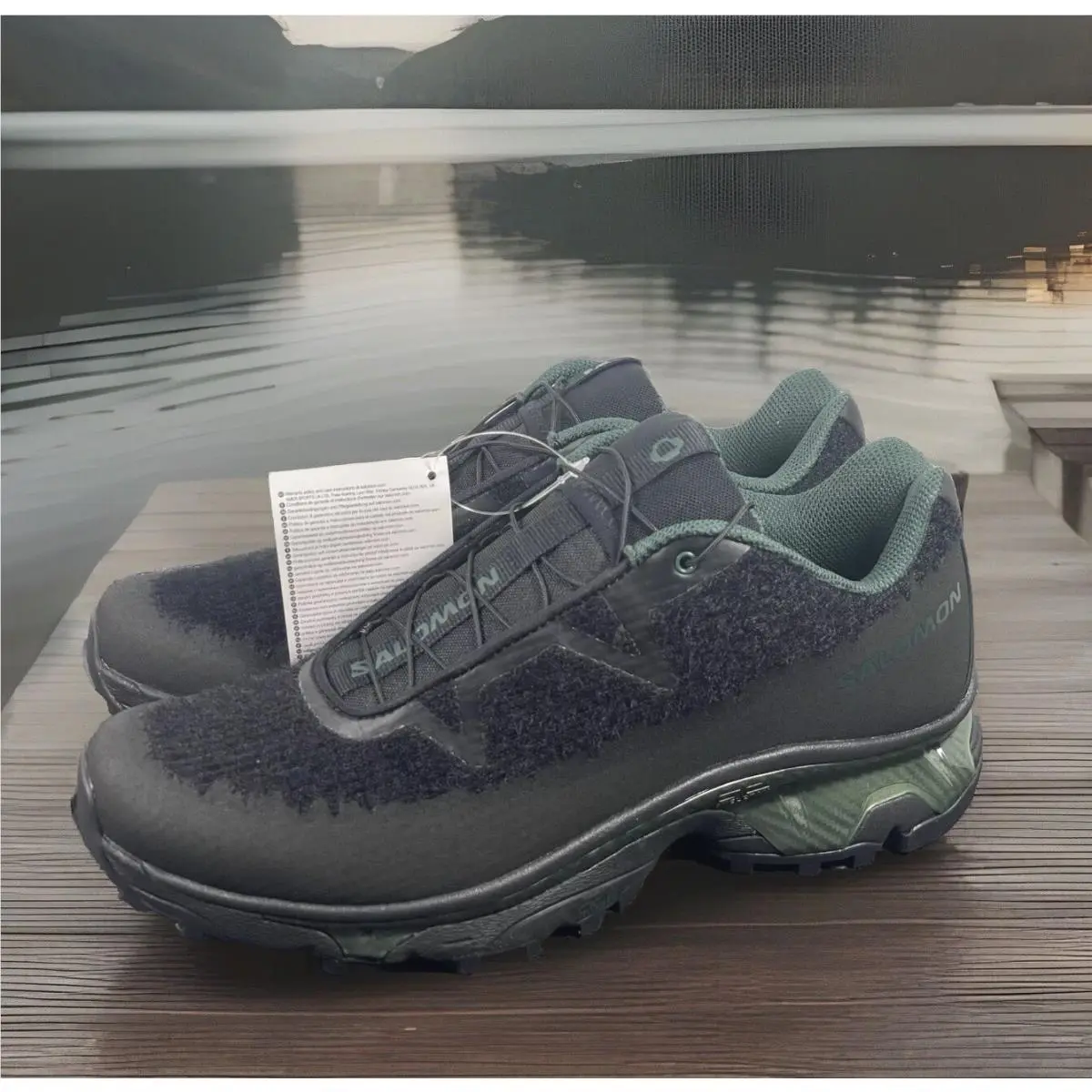 Salomon x Phileo Collab XT-SP1 • Black Spruce Sneakers Shoe • Men’s Size 11.5