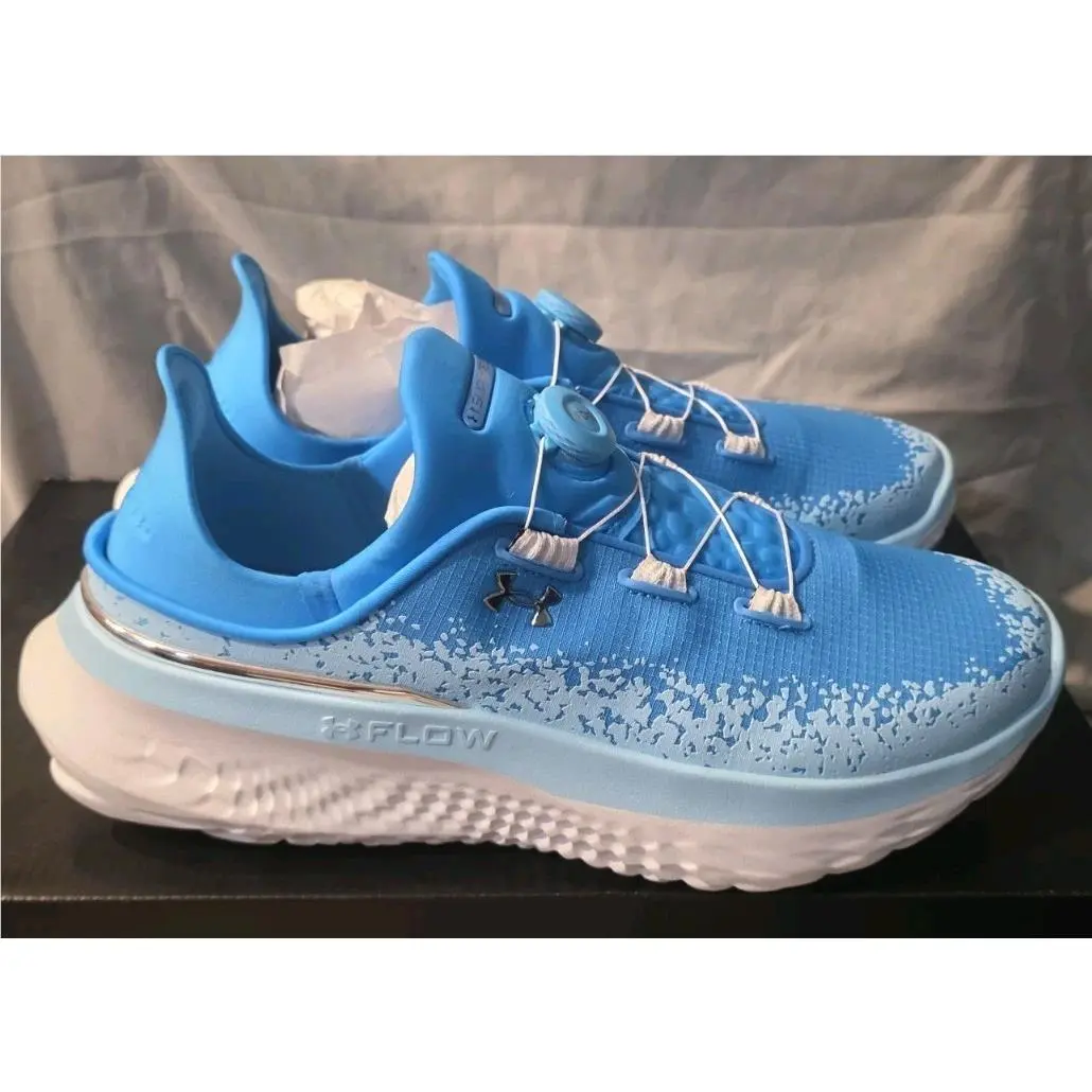Under Armour Slipspeed Mega Ripstop Boa Shoes 3028716-400 Sky Blue Men SZ 14