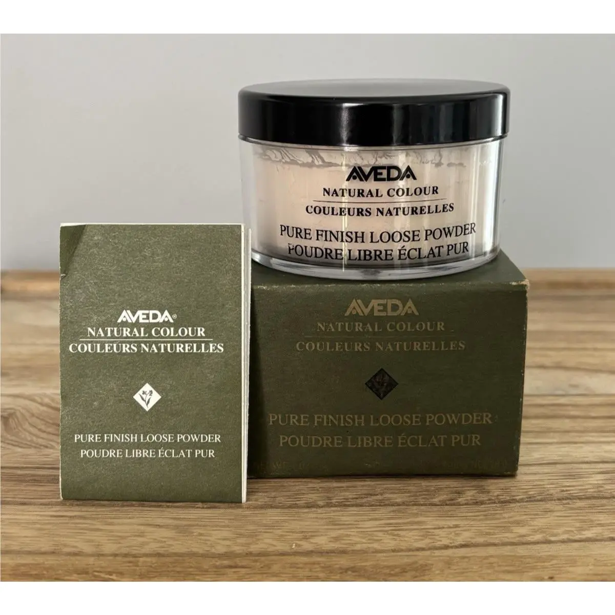 Aveda Natural Colour Pure Finish Loose Powder Cream Translucent 01 Vintage Rare