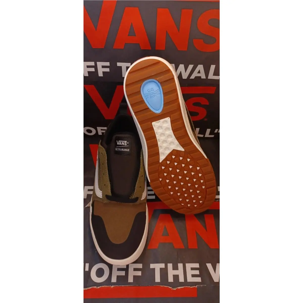 Vans shoes - Vans UltraRange 3d - UltraRange - VNOA3TKWXN3 - Beech Black Green 2