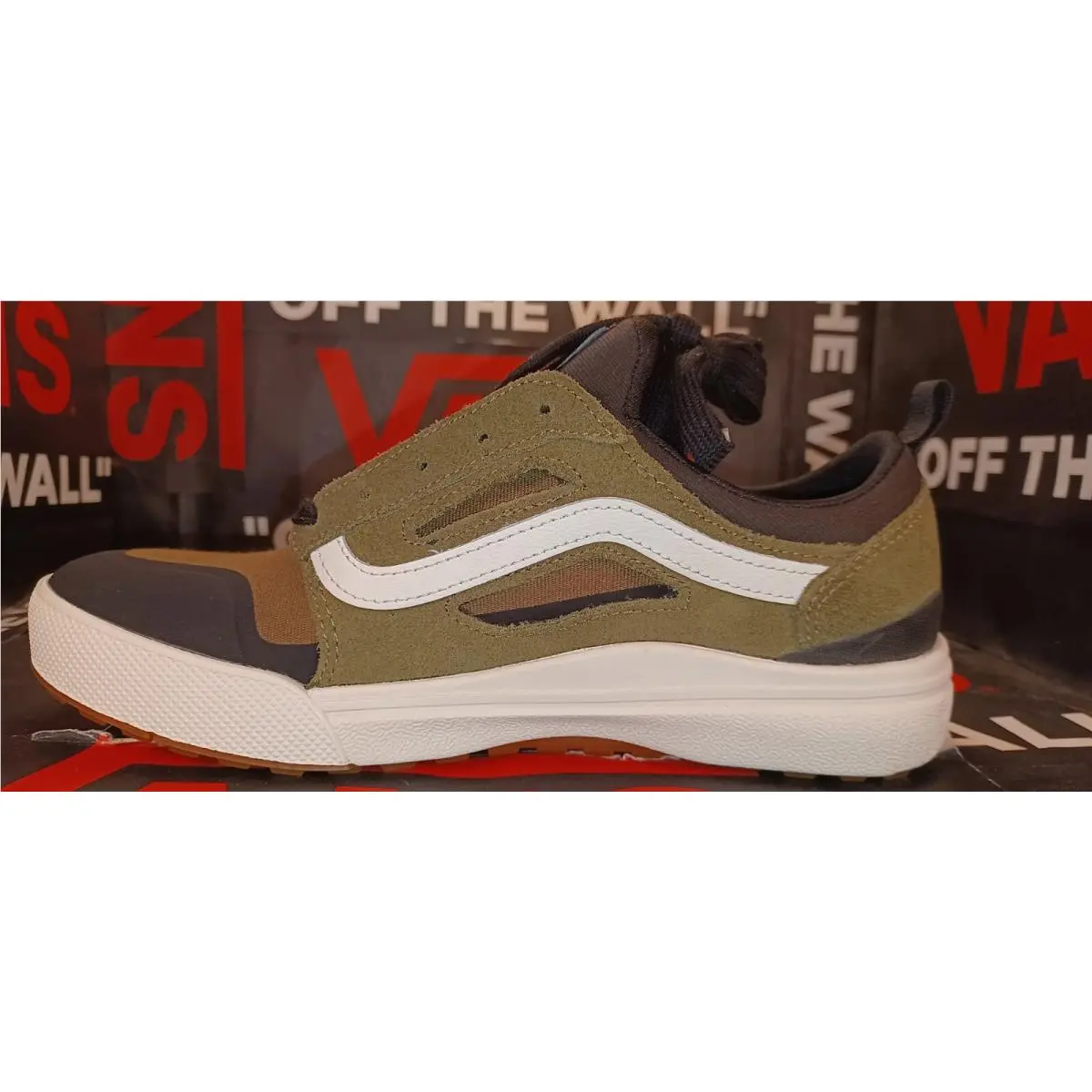 Vans shoes - Vans UltraRange 3d - UltraRange - VNOA3TKWXN3 - Beech Black Green 7