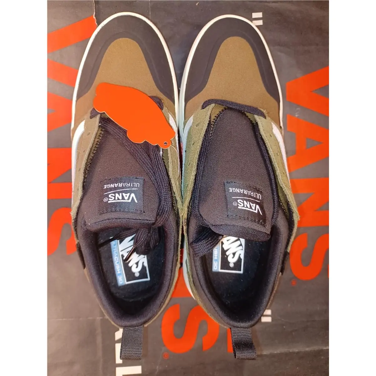 Vans shoes - Vans UltraRange 3d - UltraRange - VNOA3TKWXN3 - Beech Black Green 15