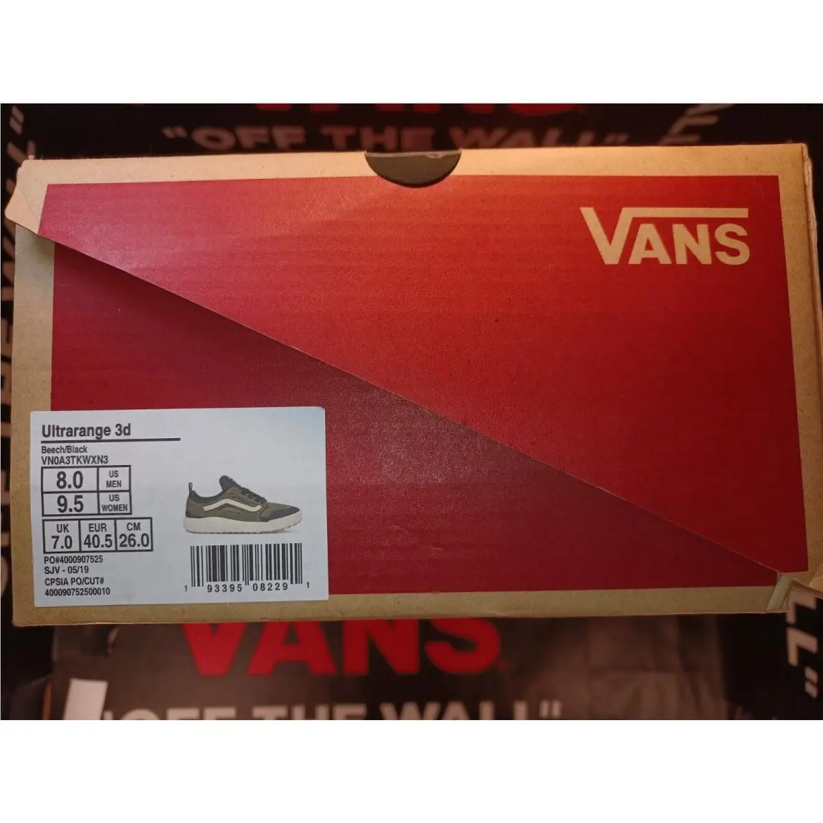 Vans shoes - Vans UltraRange 3d - UltraRange - VNOA3TKWXN3 - Beech Black Green 21