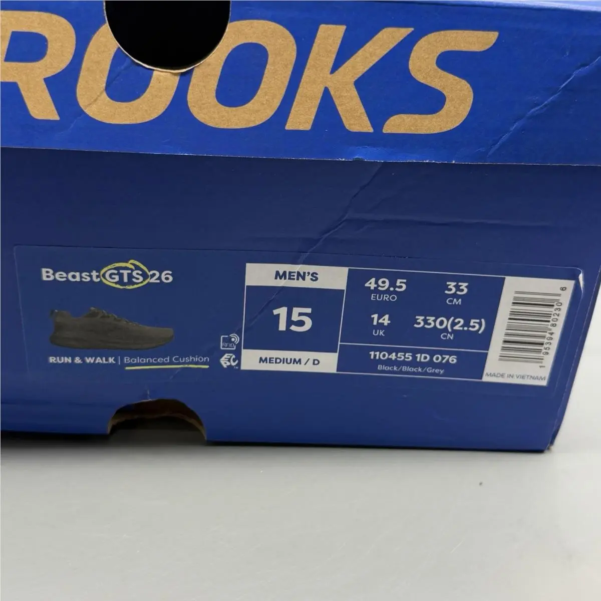 Brooks shoes - Brooks Beast GTS 26 - Beast GTS - 1104551D076 - Black (UPC: 0195394802306) 12
