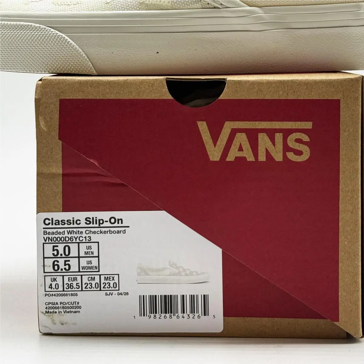 Vans shoes - CHECKERBOARD - CHECKERBOARD - White 5