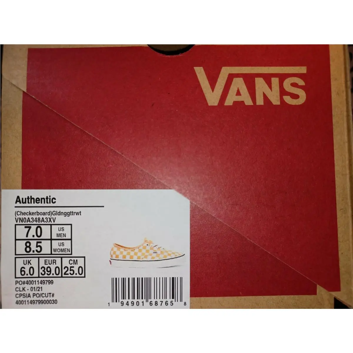 Vans shoes - VANS Authentic - Authentic - VN0A348A3XV - Pink 0