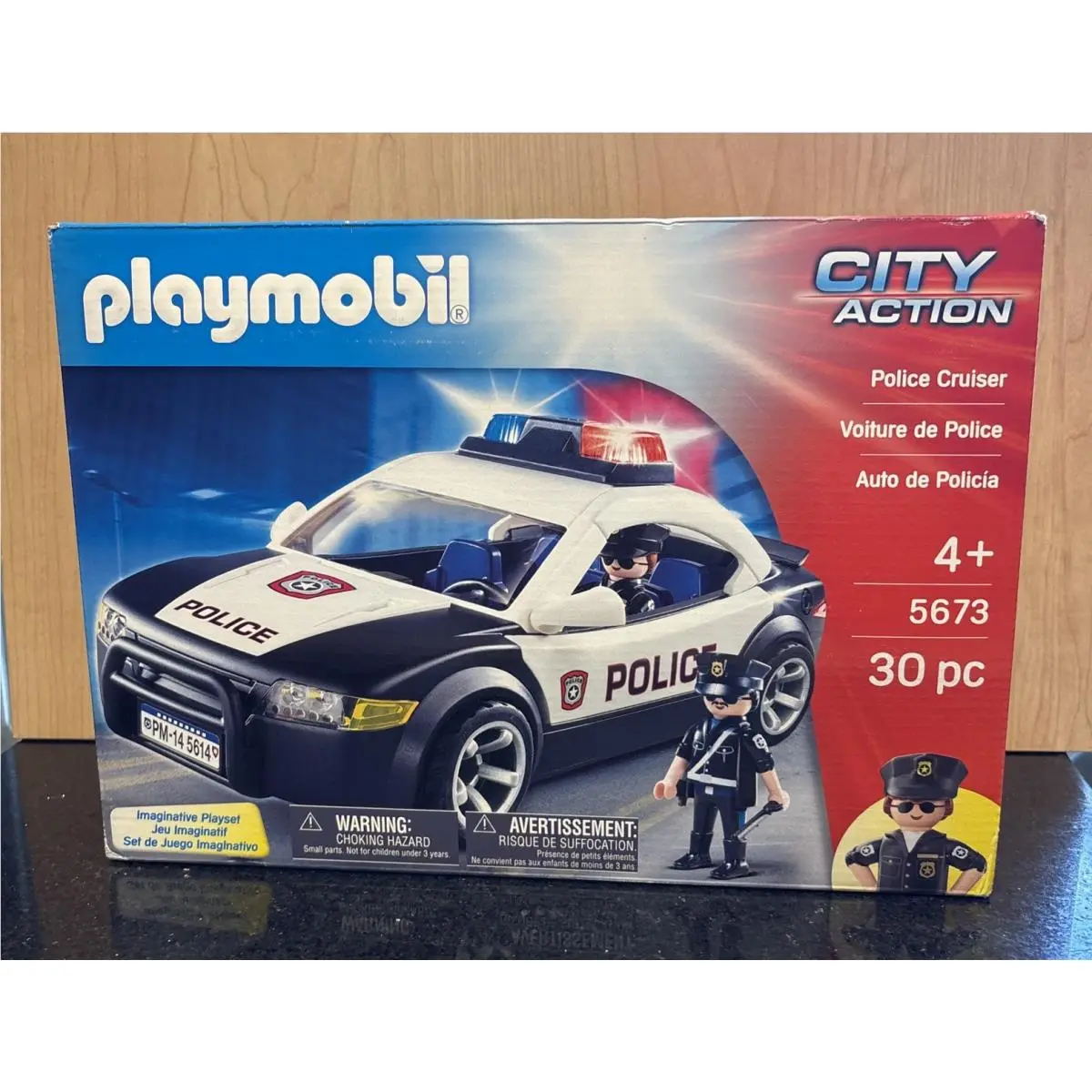 Playmobil 5673 Police Action Cruiser - City Action 30 Pieces