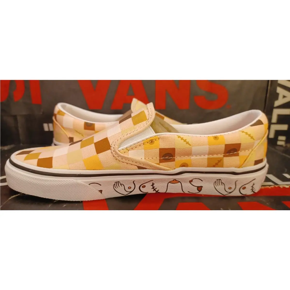 Vans shoes - VANS Off The Wall - Off The Wall - VN0A4BV3TB3 - Pink/Tan 1